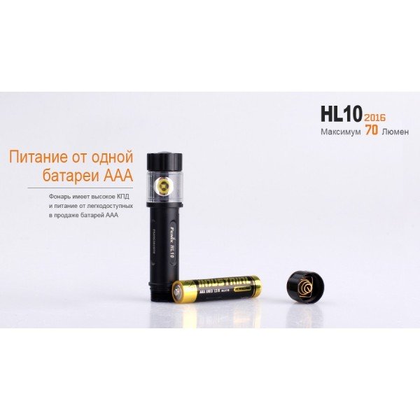 Налобний ліхтар Fenix HL10