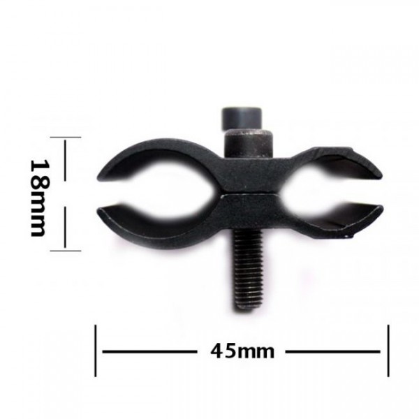 Крепление 2 половинки алюминиевое универсальное