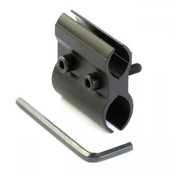 Крепление 2 половинки алюминиевое универсальное