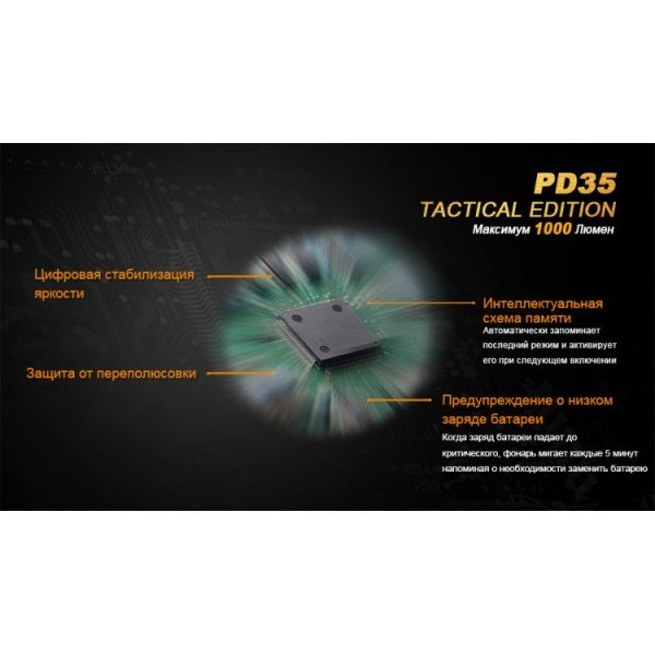 Фонарь Fenix ​​PD35 TAC