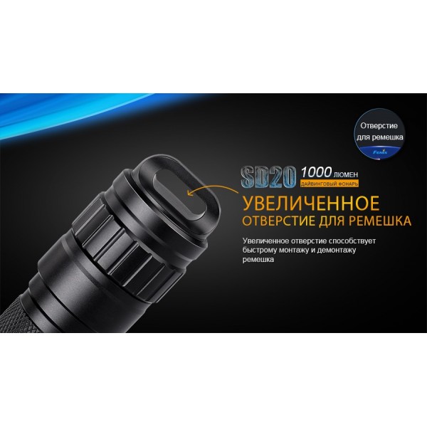 Ліхтар для дайвінгу Fenix SD20
