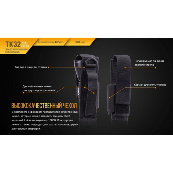 Тактичний ліхтар Fenix TK32