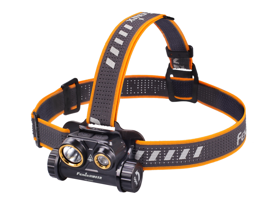 Налобный фонарь Fenix ​​HM65R + аккумулятор, USB-кабель 
