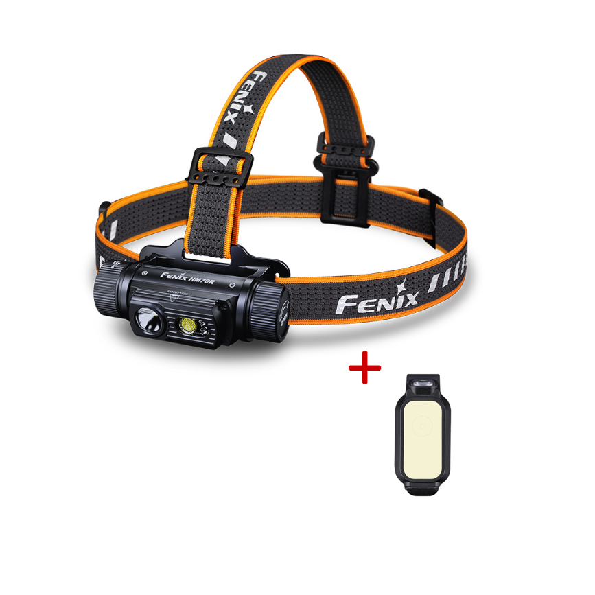 Ліхтар налобний Fenix HM70R + Ліхтар  Fenix E-LITE  