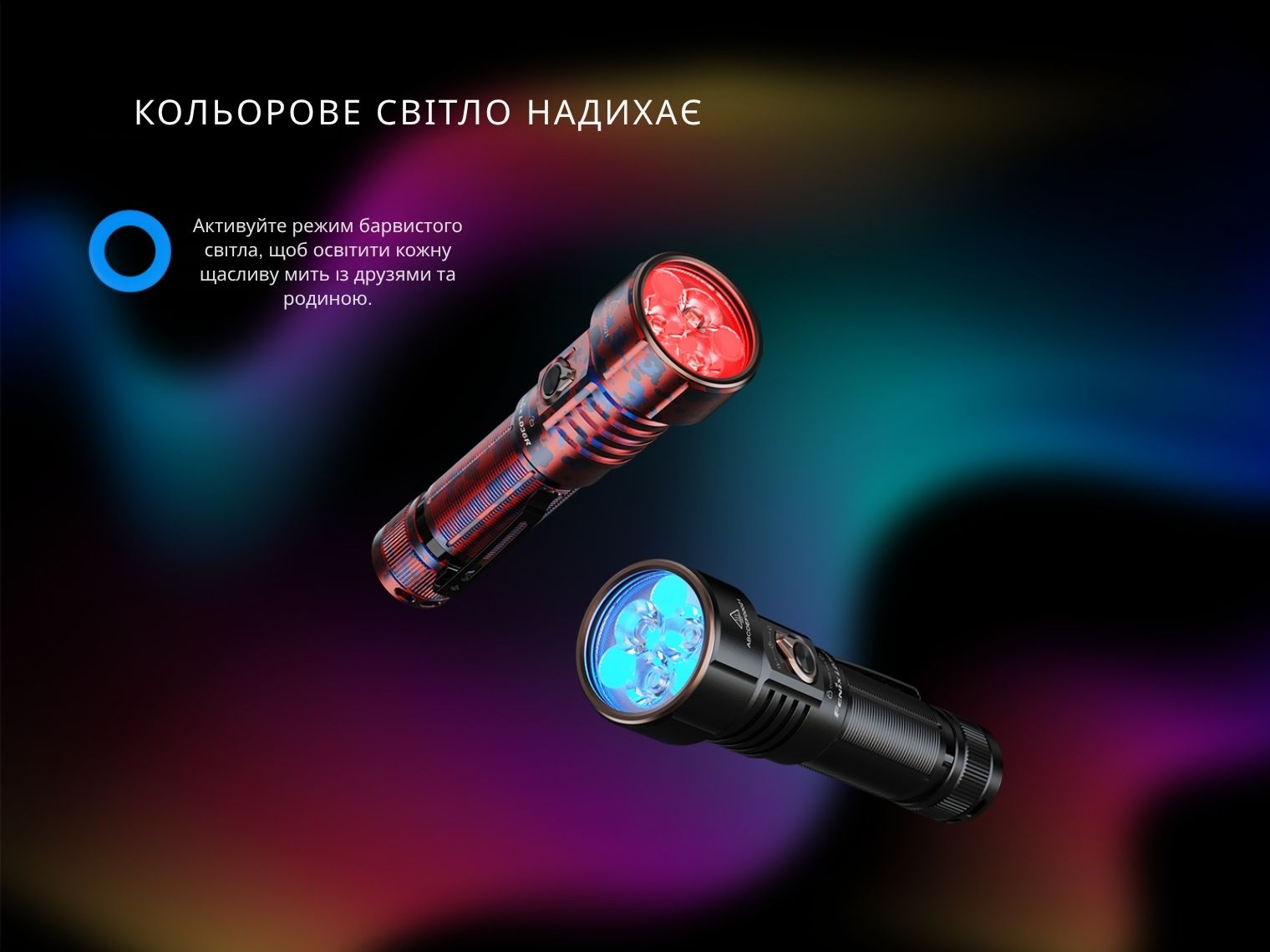 Ліхтар ручний Fenix LD36RB чорний