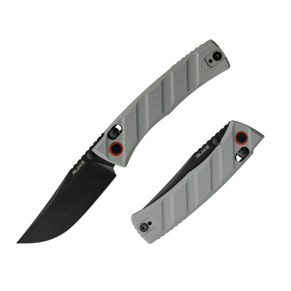 Нож складной Ruike P856-K серый