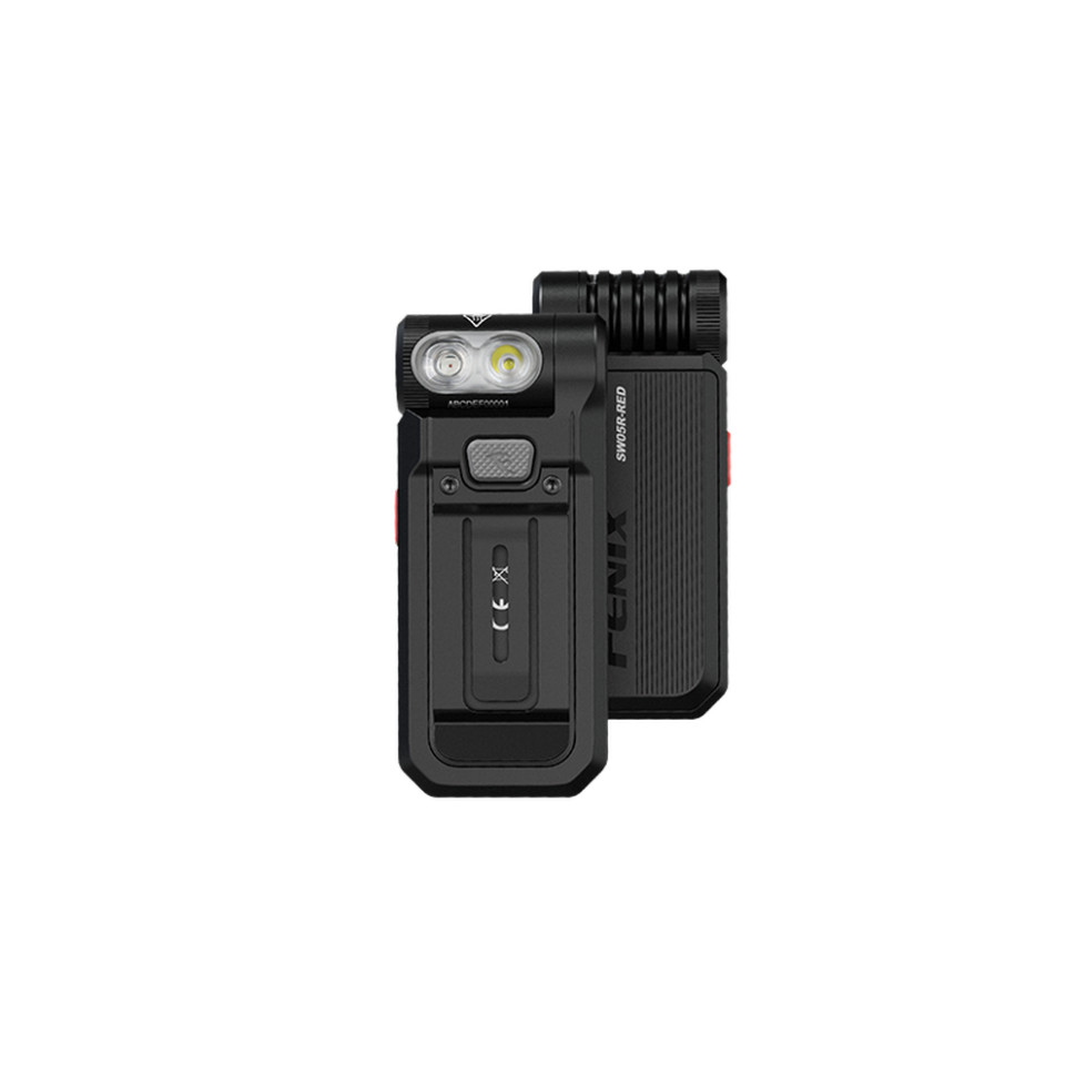 Фонарь ручной Fenix ​​SW05R-RED LED черный