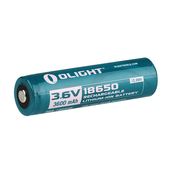 Аккумулятор 18650 Li-Ion Olight 3.6V (3600mAh), защищенный